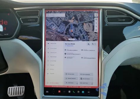 2018 Tesla Model X from USA, damaged, VIN 5YJXCBE4XJF085834